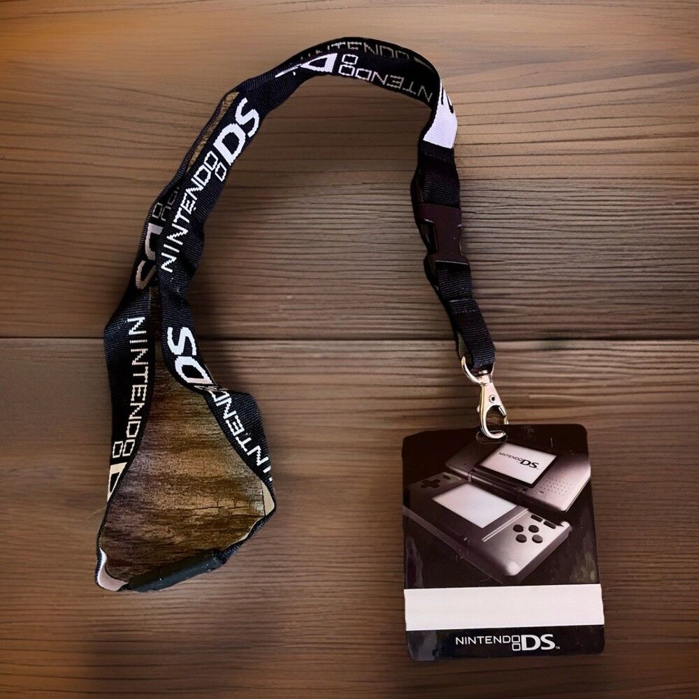 Vintage Nintendo DS Employee Promo Lanyard & Badge